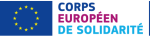 Logo Corps européen de solidarité