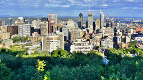Vue de Montréal, prise du Mont Royal (c) Fotolia