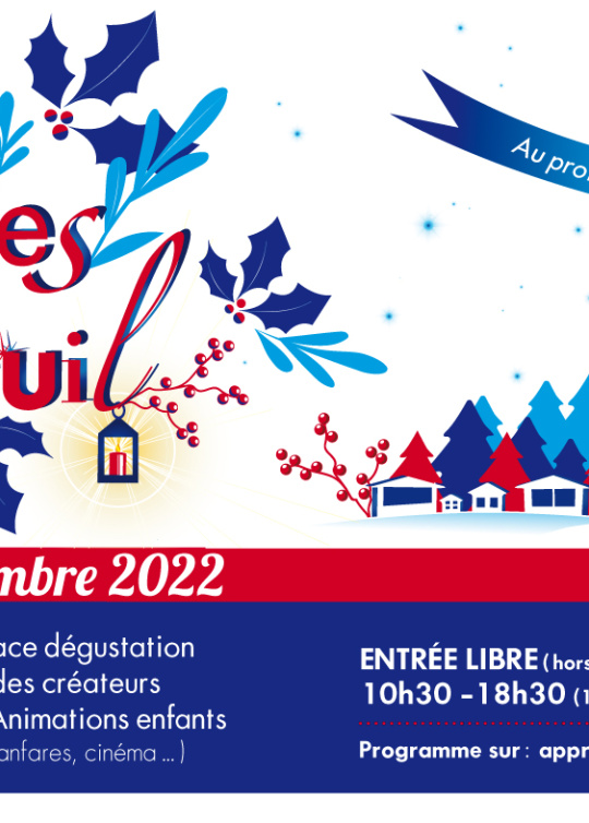 Affiche qui donne des infos sur les féeries d'Apprentis d'Auteuil