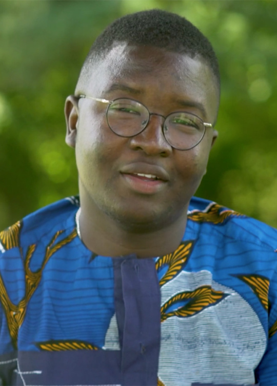 Portrait d'Aboubacar, un jeune MNA, poète, à la MECS Saint-Joseph de Blanquefort