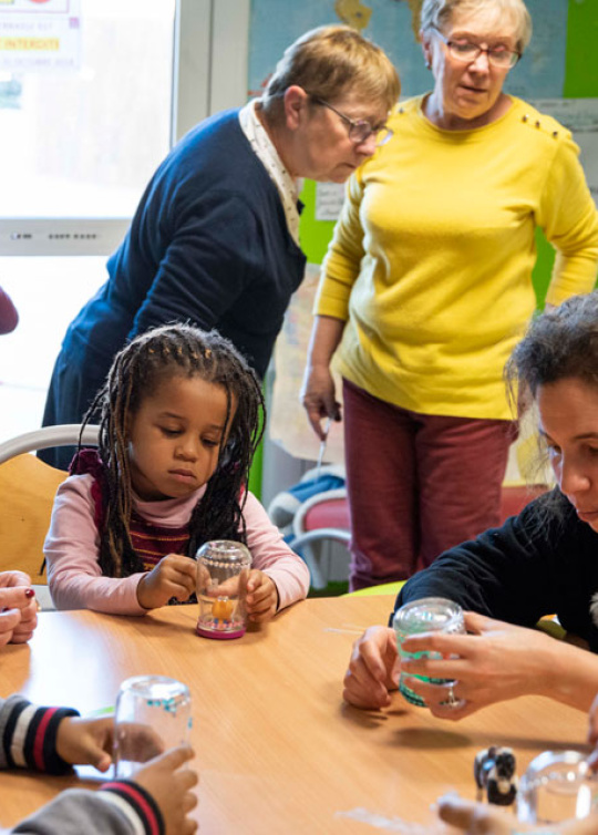 A la Halte des parents, un lieu de partage et d'écoute pour les familles (c) JP Pouteau Apprentis d'Auteuil 