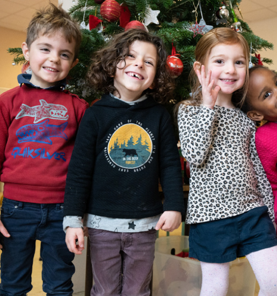 On fête Noël à l'école Joie de Vivre de Strasbourg