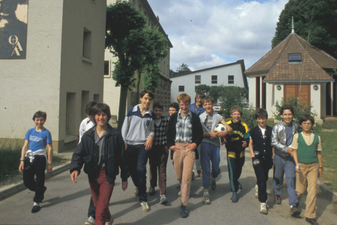 Jeunes d'Apprentis d'Auteuil accueillis dans les années 70