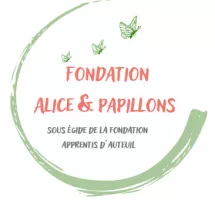 logo de la fondation abritée Alice et papillons