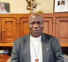 Père Basil Agba, chapelain Sanctuaire Sainte Thérèse