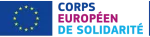 Logo Corps européen de solidarité