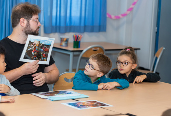 Ecole primaire Saint-Gabriel de Bagneux - Atelier sur les droits de l'enfant.