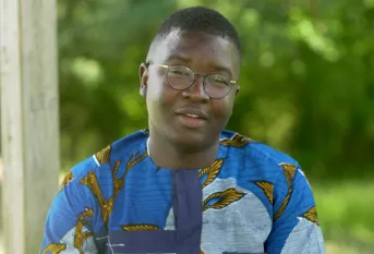 Portrait d'Aboubacar, un jeune MNA, poète, à la MECS Saint-Joseph de Blanquefort