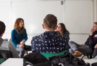 Séance d'EARS au lycée professionnel Saint-Joseph de Blanquefort (33). 