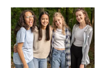 Groupe de jeunes filles