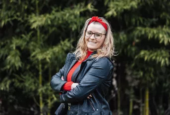 Portrait de Cynthia Blanc, ancienne de la fondation