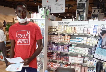 Jeune de la Touline - fondation Monoprix