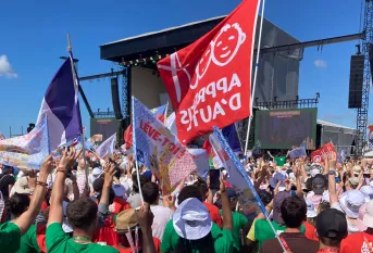 Jeunes de la fondation aux JMJ 2023 au Portugal