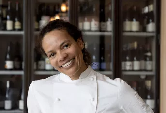 Portrait de la chef Alessandra Montage Gomez