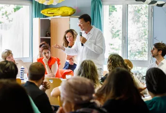 Jean-Baptiste de Chatillon à la Halte des parents de Marseille