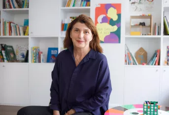 Sophie Marinopoulos, psychologue et psychanalyste, fondatrice de l’Association Les Pâtes au Beurre 