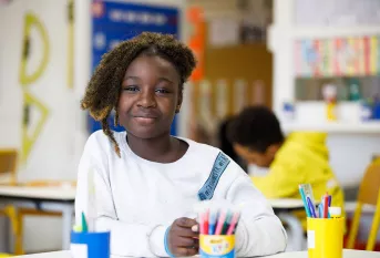 Rentrée scolaire à l'école Saint-Cyr