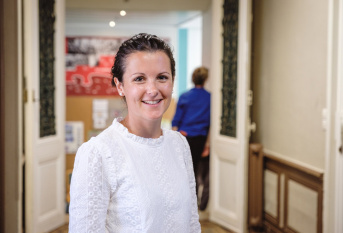 Elodie Dupont, psychologue clinicienne à la Maison d'enfants Foyer Jean-Bosco
