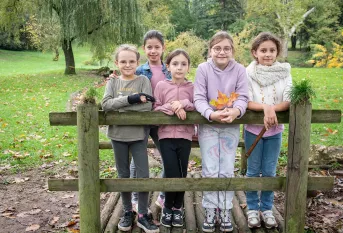 Ecole Notre-Dame-de-Lourdes - récréation des élémentaires- Lou, Charlotte, Gabrielle, Nina, Valentina