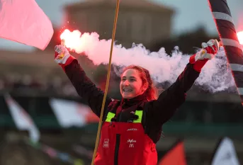 Violette dans le chenal du Sables d'Olonne