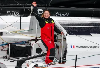 Arrivée de Violette aux Sables d'Olonne, @Jean-Marie Liot / Alea