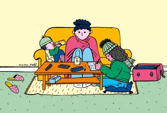 Illustration de la précarité énergétique dans une famille