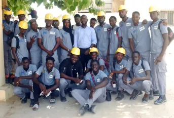 Partenaire JCLTIS, groupe de jeunes et formateurs