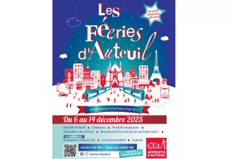 affiche feeries d'Auteuil 2025