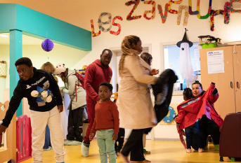 Multi-accueil Balthazar - arrivée des parents 