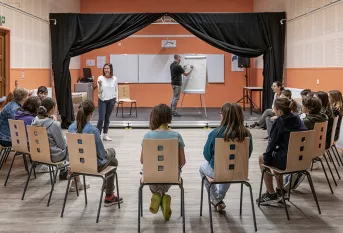 Dispositif "Sentinelles" au collège Saint-Paul - formation de nouvelles sentinelles avec Mickaël Gay éducateur