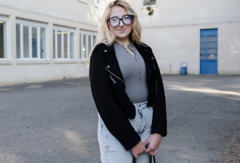 Chloé  en 2ème année de CAP Coiffure