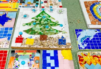 Atelier mosaïque de Noël  