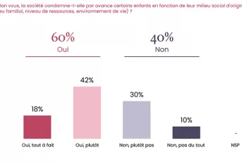 Infographie sondage déterminisme