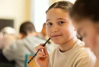 Sabrina de l'école Saint-Martin du Mans