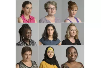 Portraits de femmes tirés de l'expo-photos réalisée par Le Bercail (DR)