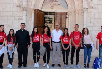 Départ de Beit Jala en Palestine