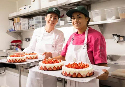 Christine, en stage chez Nina Métayer