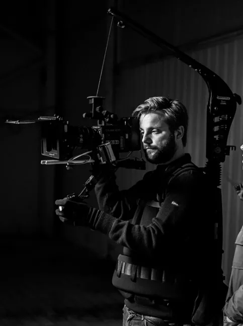 Le réalisateur du documentaire "Les vignerons du vivant" Julien Touzaint