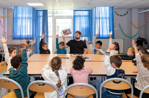 Ecole primaire Saint-Gabriel de Bagneux - Atelier sur les droits de l'enfant.