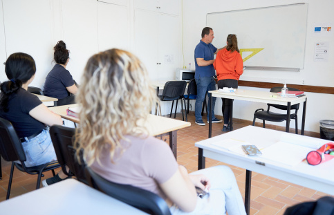 enseignant et formateur au CFC Mas du Calme de Grasse