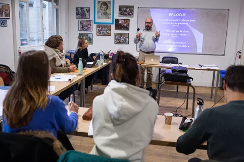 Hortense, étudiante à PREFO, pré-formation d'éducateur