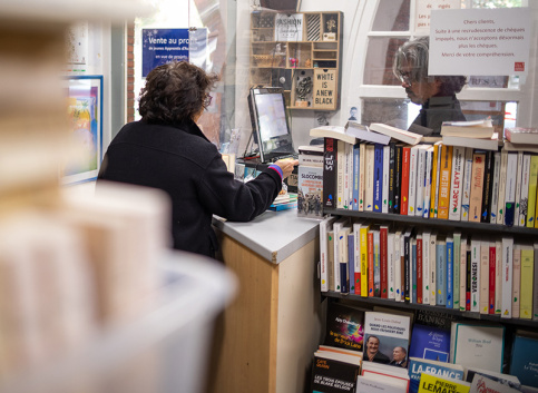 La ressourcerie d'Apprentis d'Auteuil- la librairie