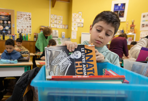 Cours d'EARS à l'école Poullart des Places