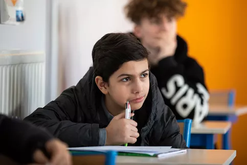 Elève du collège Poullart des Places (94)