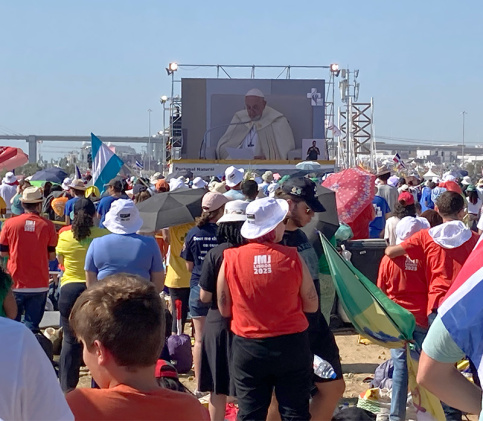 Jeunes de la fondation aux JMJ 2023 au Portugal