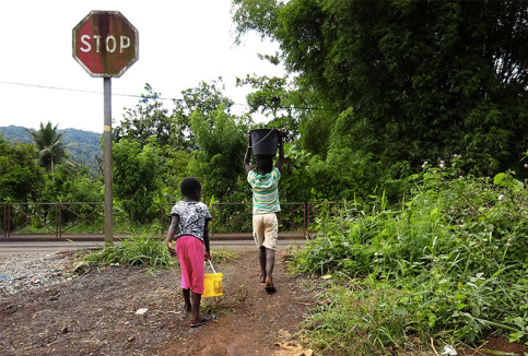 Crise de l'eau à Mayotte 