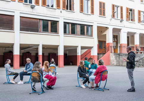 Les Sentinelles au collège Saint-Paul - session de formation