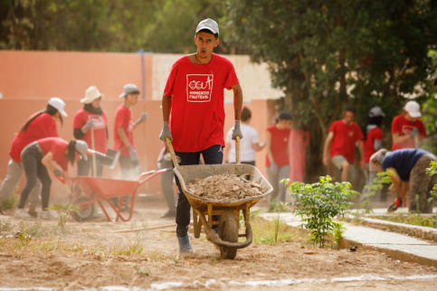 AESI au Maroc - sur le chantier