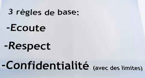 Séance d'EARS au lycée Notre-Dame, illustration avec 3 règles de base