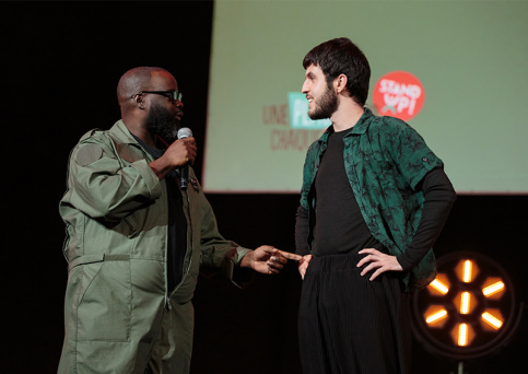 Stand up au Grand Rex, lssa Doumbia et Mathéo Dassé